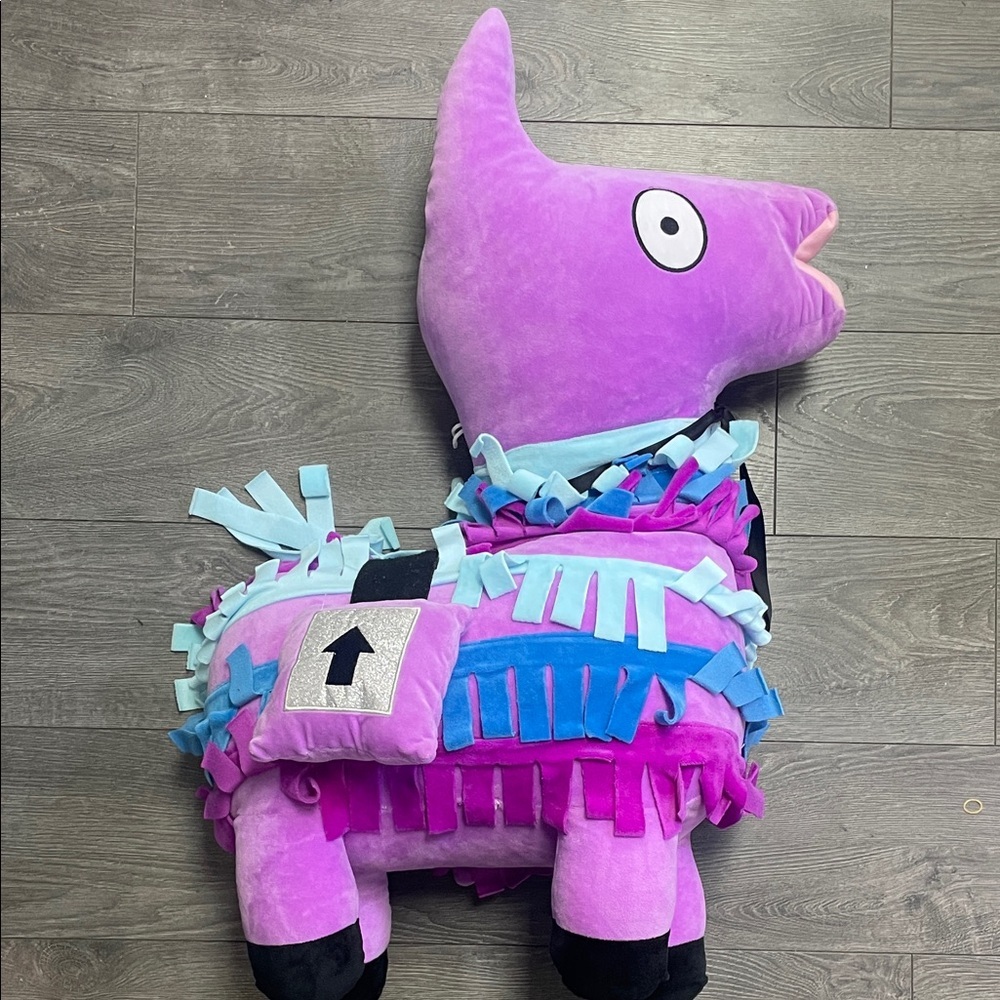 Large Fortnite  Purple Llama Plush Toy